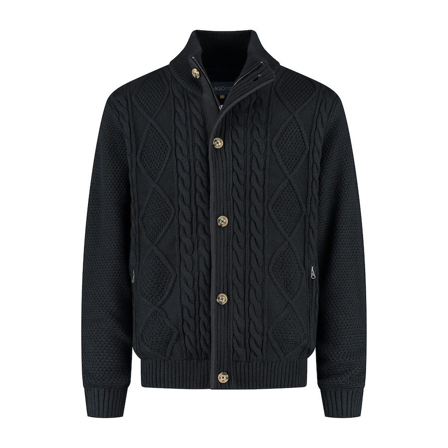 Вязаный кардиган MGO, темно-синий
Вязаный кардиган MGO, темно-синий