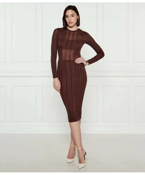 Платье Elisabetta Franchi, коричневый 
Платье Elisabetta Franchi, коричневый