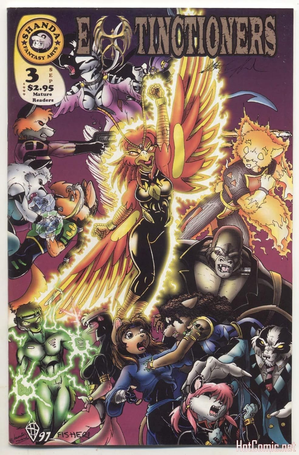 Extinctioners #3 (Shanda Fantasy Arts)
Extinctioners #3 (Shanda Fantasy Arts)