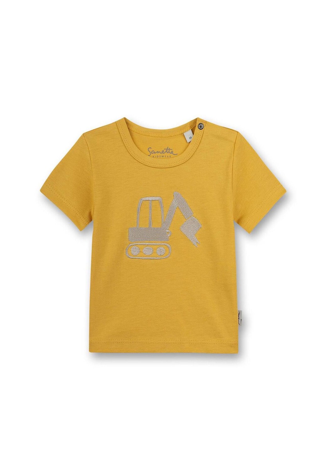 Футболка для мальчика - детская, короткий рукав, круглый вырез, пуговица, вышивка Sanetta, желтый
Футболка для мальчика - детская, короткий рукав, круглый вырез, пуговица, вышивка Sanetta, желтый