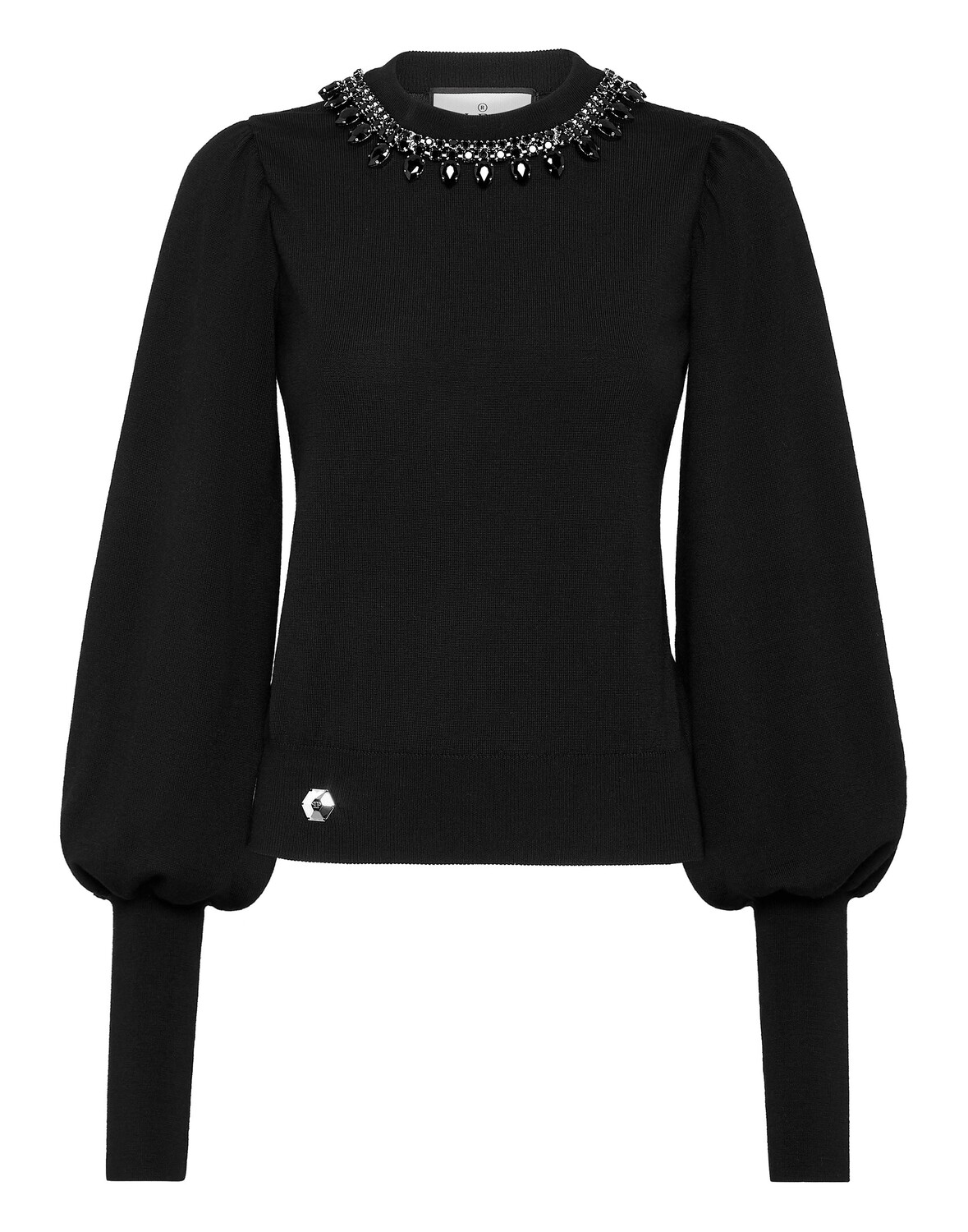 Вязаный пуловер Philipp Plein, черный
Вязаный пуловер Philipp Plein, черный