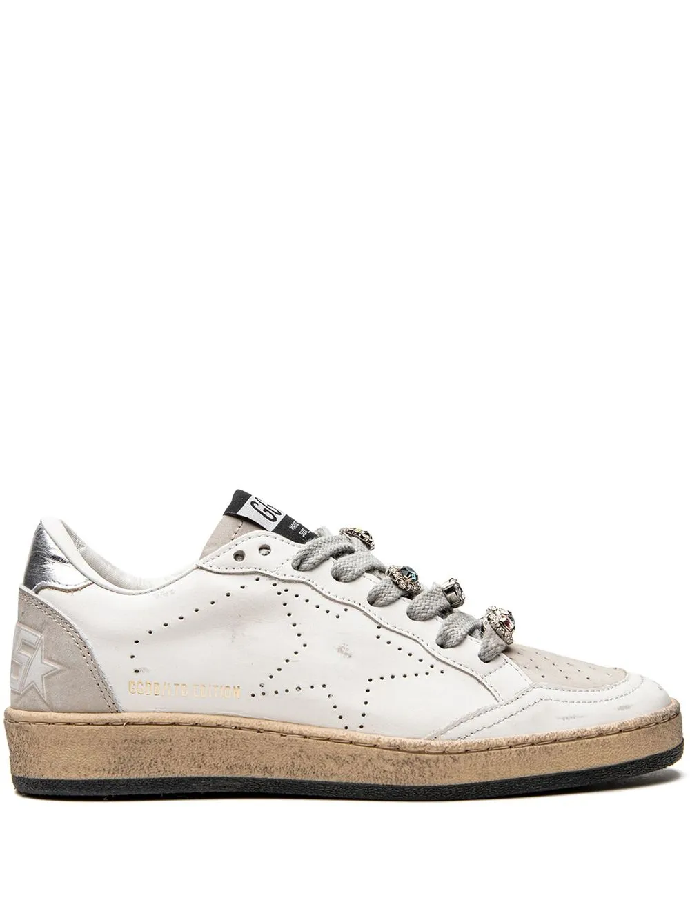 Кеды Ball Star Skate GOLDEN GOOSE, белый
Кеды Ball Star Skate GOLDEN GOOSE, белый