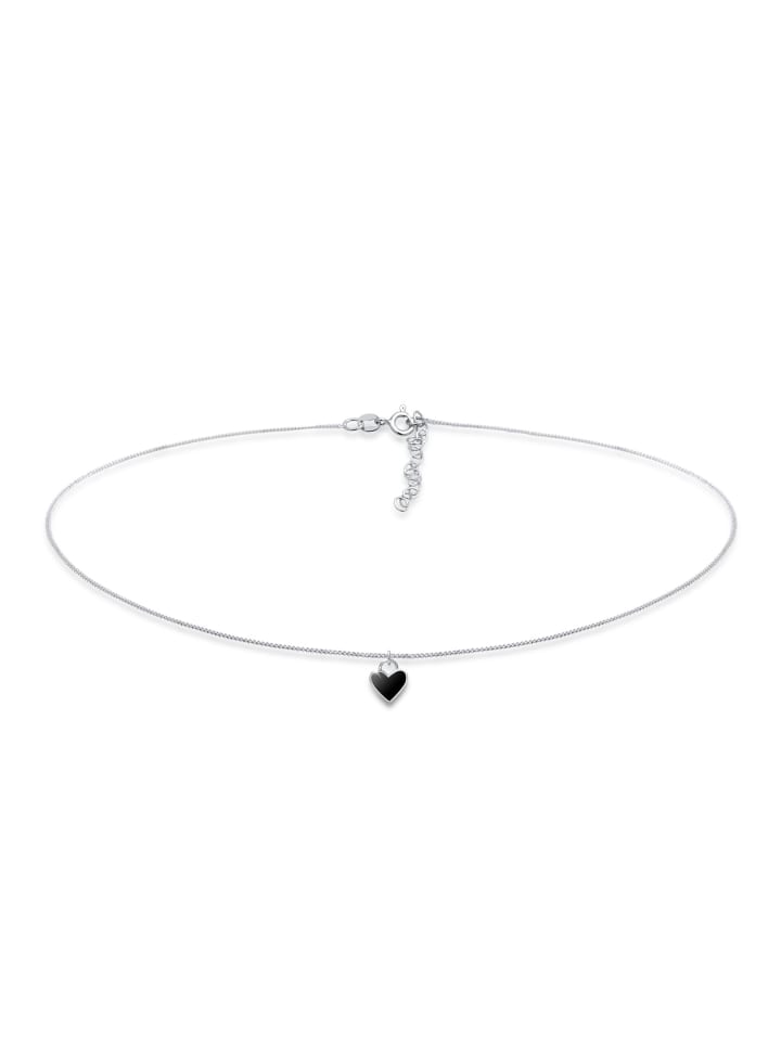 Elli Колье в виде сердца из серебра 925 пробы черного цвета
Elli Колье в виде сердца из серебра 925 пробы черного цвета