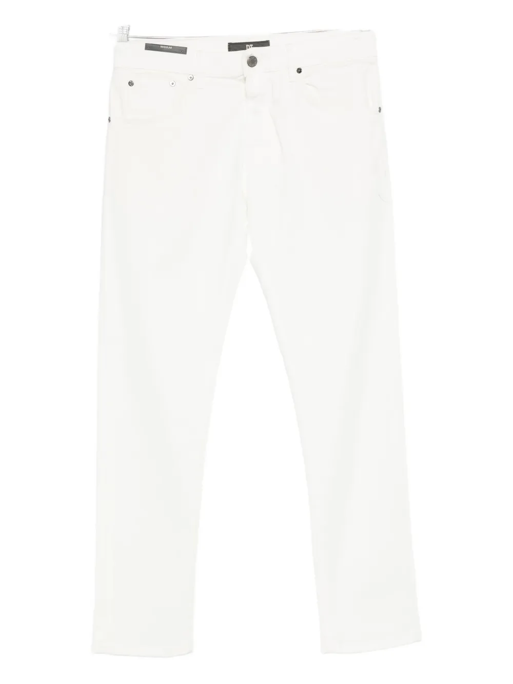Хлопковые джинсы со шлевками Pantaloni Torino, белый 
Хлопковые джинсы со шлевками Pantaloni Torino, белый