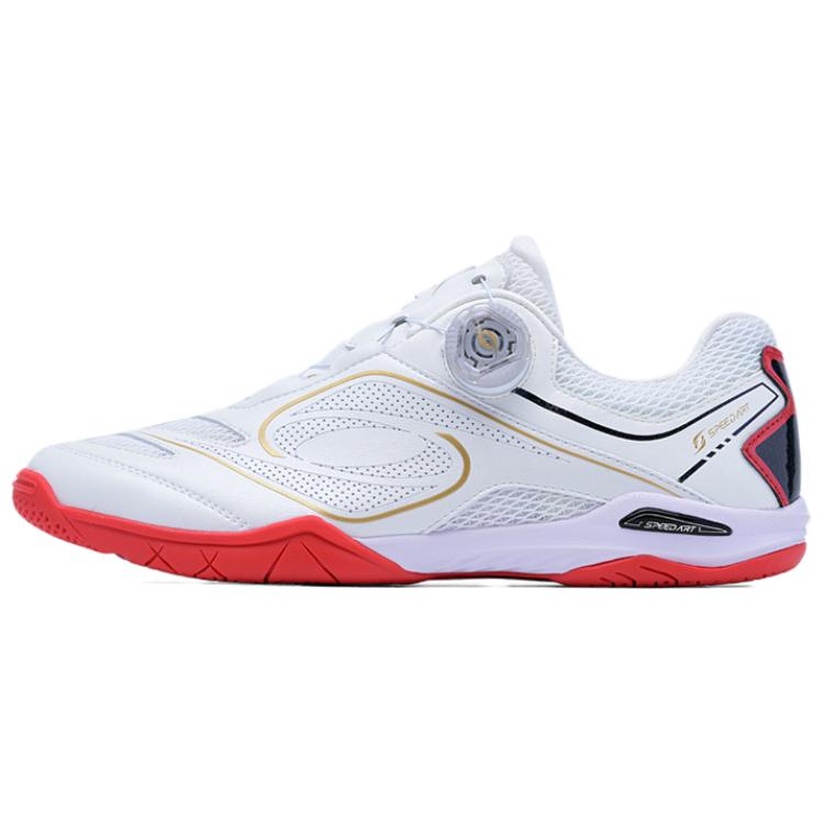 SPEED ART Унисекс настольный теннис кроссовки низкие бело-красные, цвет White Red
SPEED ART Унисекс настольный теннис кроссовки низкие бело-красные, цвет White Red