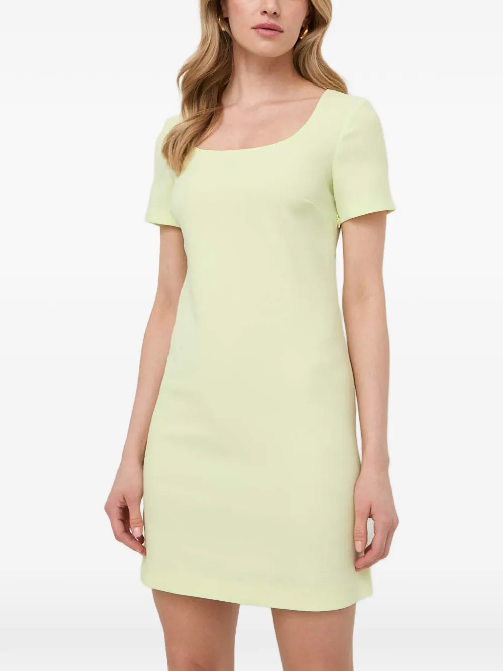 Платье мини с короткими рукавами Patrizia Pepe, желтый
Платье мини с короткими рукавами Patrizia Pepe, желтый