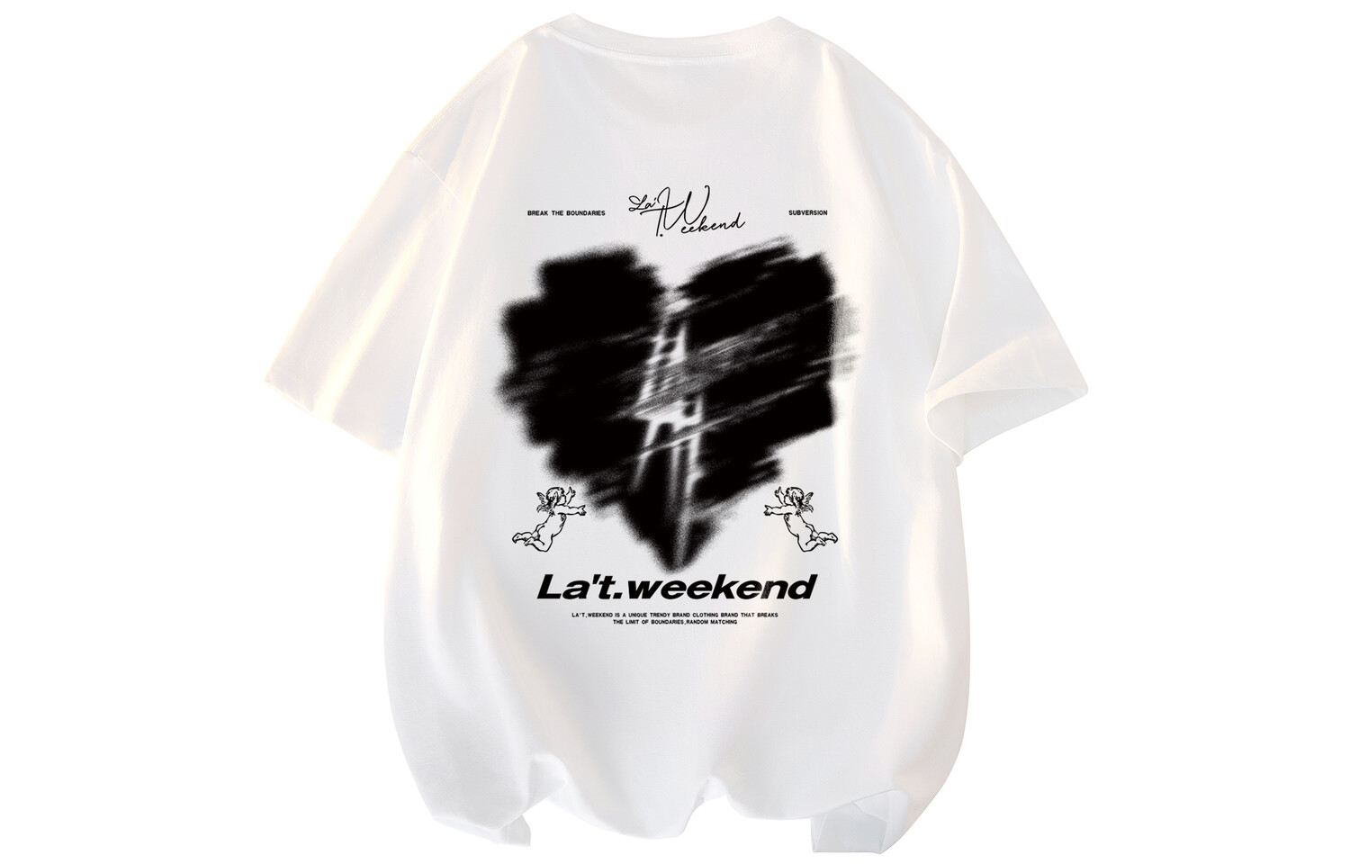 Футболка унисекс La'T.Weekend, Темно-серый
Футболка унисекс La'T.Weekend, Темно-серый