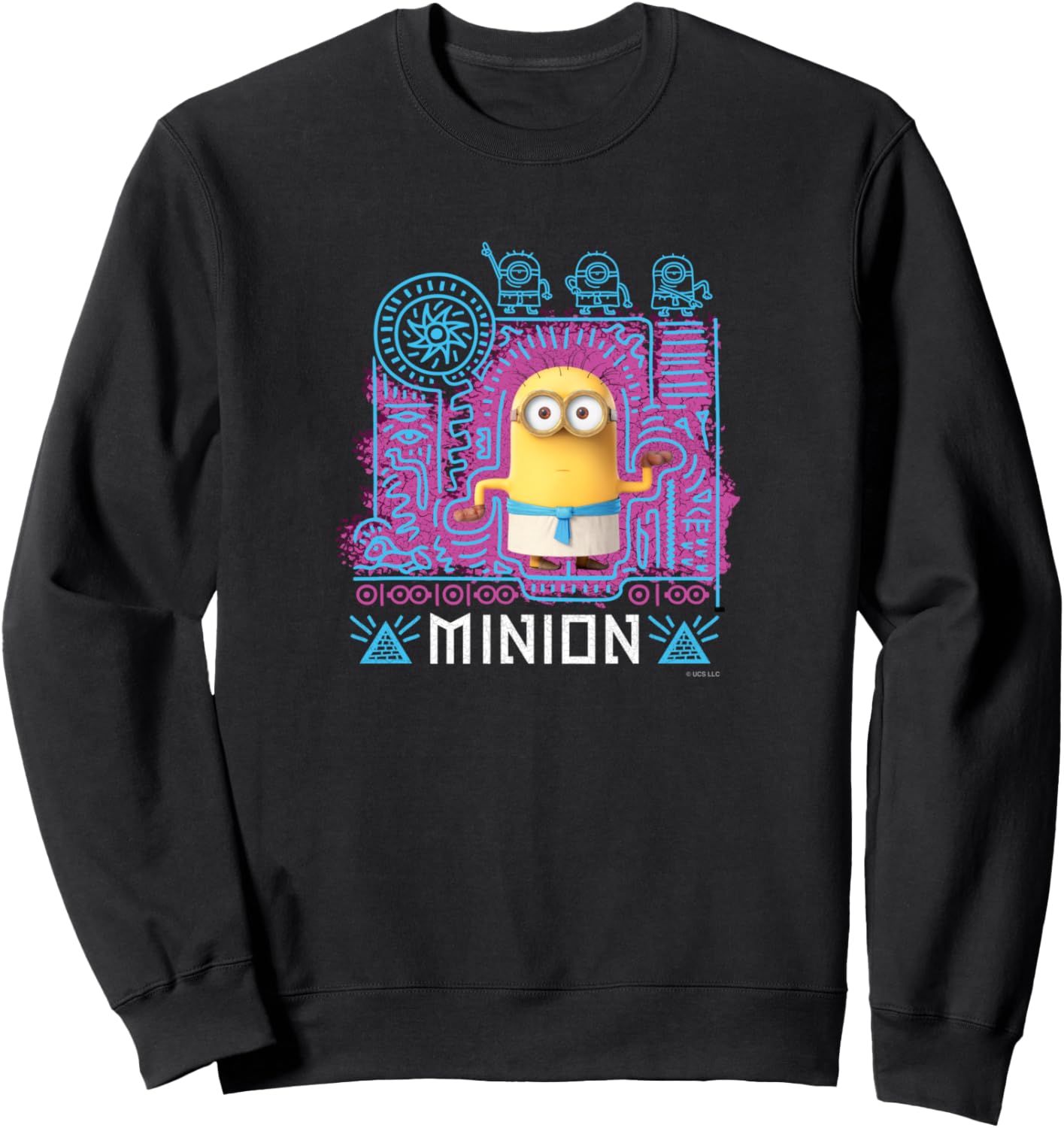 Толстовка с изображением египетского миньона (Тома) Minions, черный
Толстовка с изображением египетского миньона (Тома) Minions, черный
