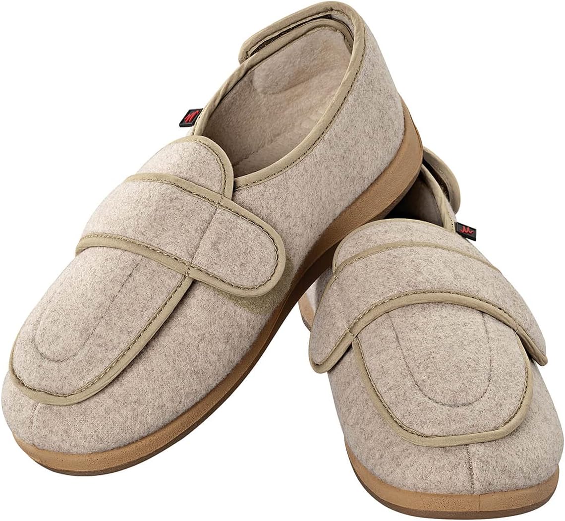 Fox Valley Traders Silver Steps Регулируемые тапочки при отеках, бежевый
Fox Valley Traders Silver Steps Регулируемые тапочки при отеках, бежевый