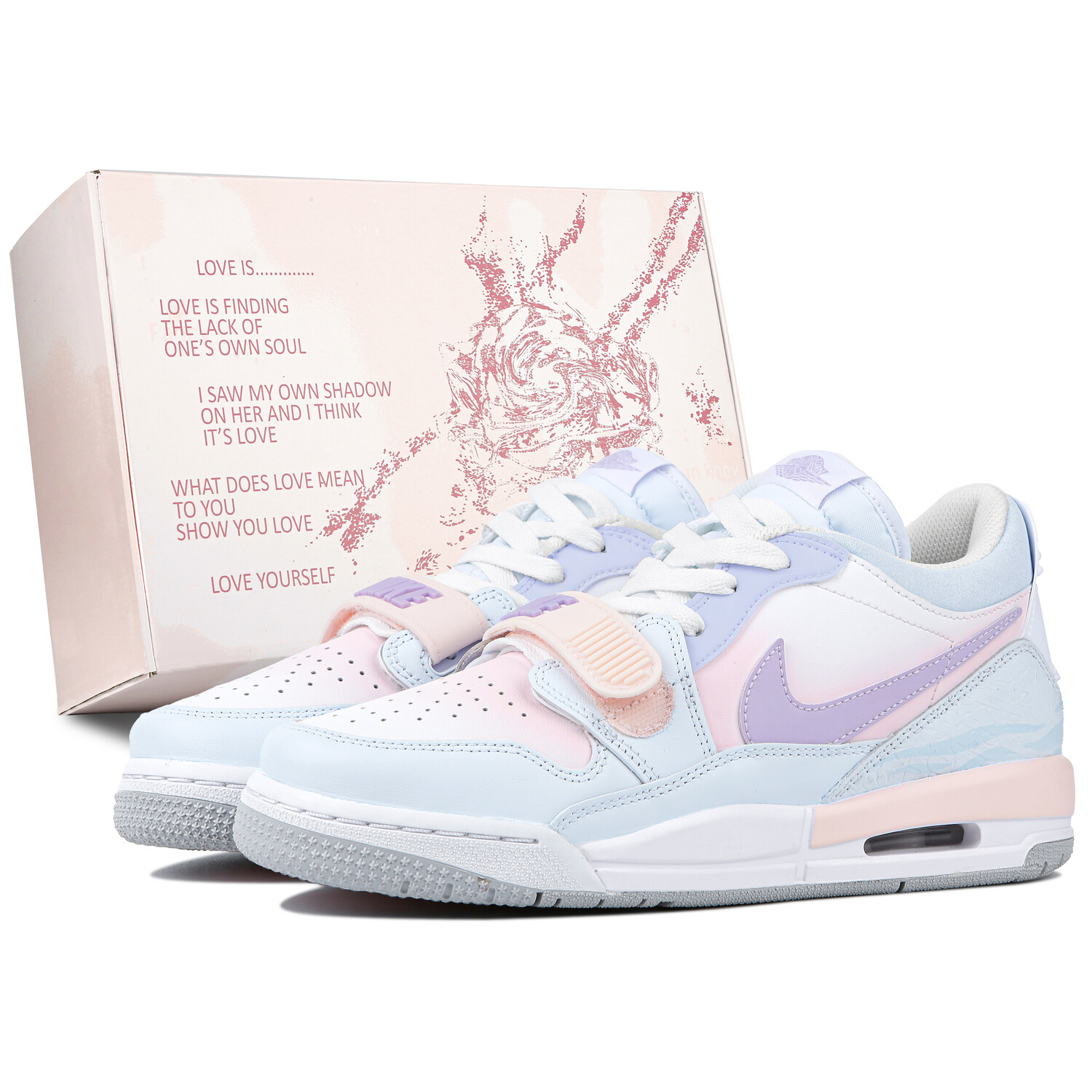 Кроссовки Jordan Legacy 312 Vintage Basketball Shoes Women's Mid-top Pink/Purple/Blue, розовый
Кроссовки Jordan Legacy 312 Vintage Basketball Shoes Women's Mid-top Pink/Purple/Blue, розовый