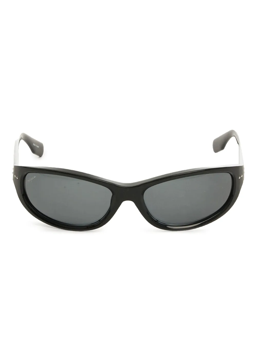 Солнцезащитные очки в овальной оправе Yohji Yamamoto, черный
Солнцезащитные очки в овальной оправе Yohji Yamamoto, черный