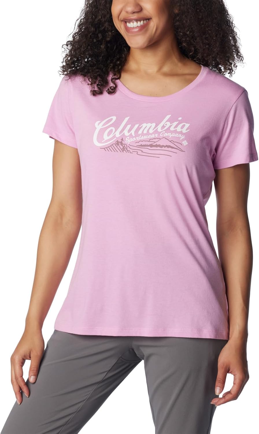 Columbia Womens Daisy Days футболка с коротким рукавом и принтом, Cosmos Heather/Simply Scripted
Columbia Womens Daisy Days футболка с коротким рукавом и принтом, Cosmos Heather/Simply Scripted