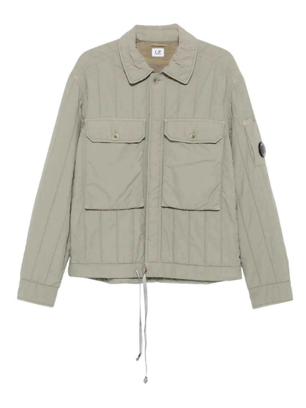 Стеганая куртка с клапанами на карманах C.P. Company, серый
Стеганая куртка с клапанами на карманах C.P. Company, серый
