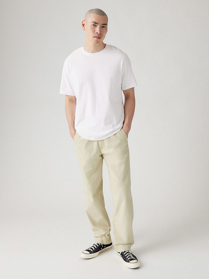 Тканевые брюки Levi's, бежевый 
Тканевые брюки Levi's, бежевый