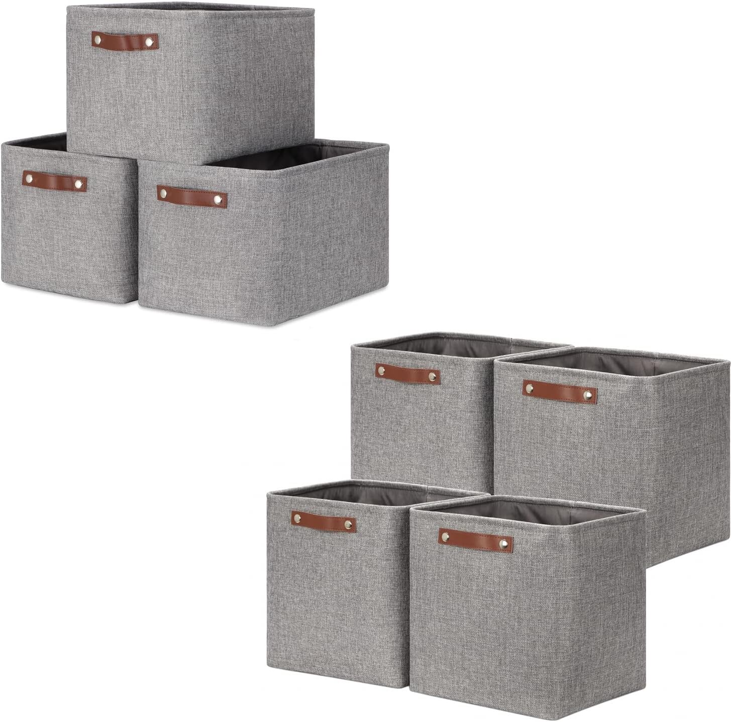 Складные комплектные корзины DULLEMELO: 3 средние корзины 15 x 11 x 9,5 дюймов + 4 кубические корзины 12 x 12 x 12 дюймов (серые)
Складные комплектные корзины DULLEMELO: 3 средние корзины 15 x 11 x 9,5 дюймов + 4 кубические корзины 12 x 12 x 12 дюймов (серые)