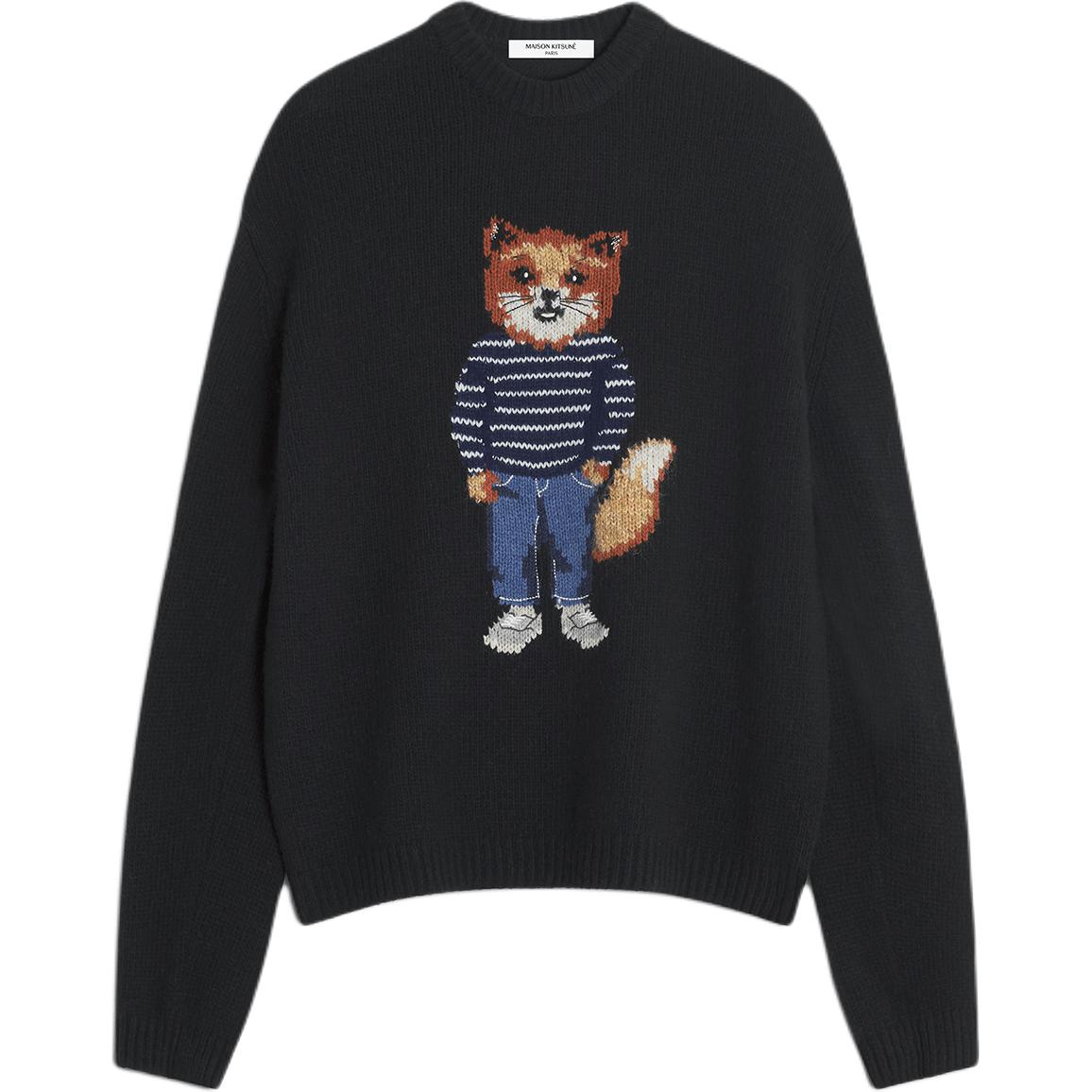 Толстовка с длинными рукавами и круглым вырезом Maison Kitsuné Maison Kitsune, черный
Толстовка с длинными рукавами и круглым вырезом Maison Kitsuné Maison Kitsune, черный