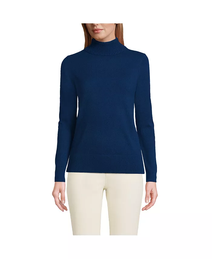 Женская кашемировая водолазка Lands' End, синий
Женская кашемировая водолазка Lands' End, синий