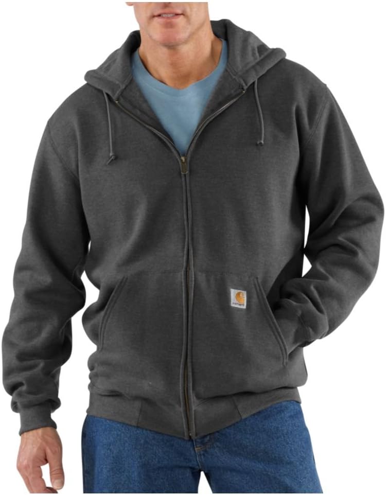 Толстовка Carhartt с капюшоном и молнией спереди, размера Big-Tall, Charcoal Heather
Толстовка Carhartt с капюшоном и молнией спереди, размера Big-Tall, Charcoal Heather