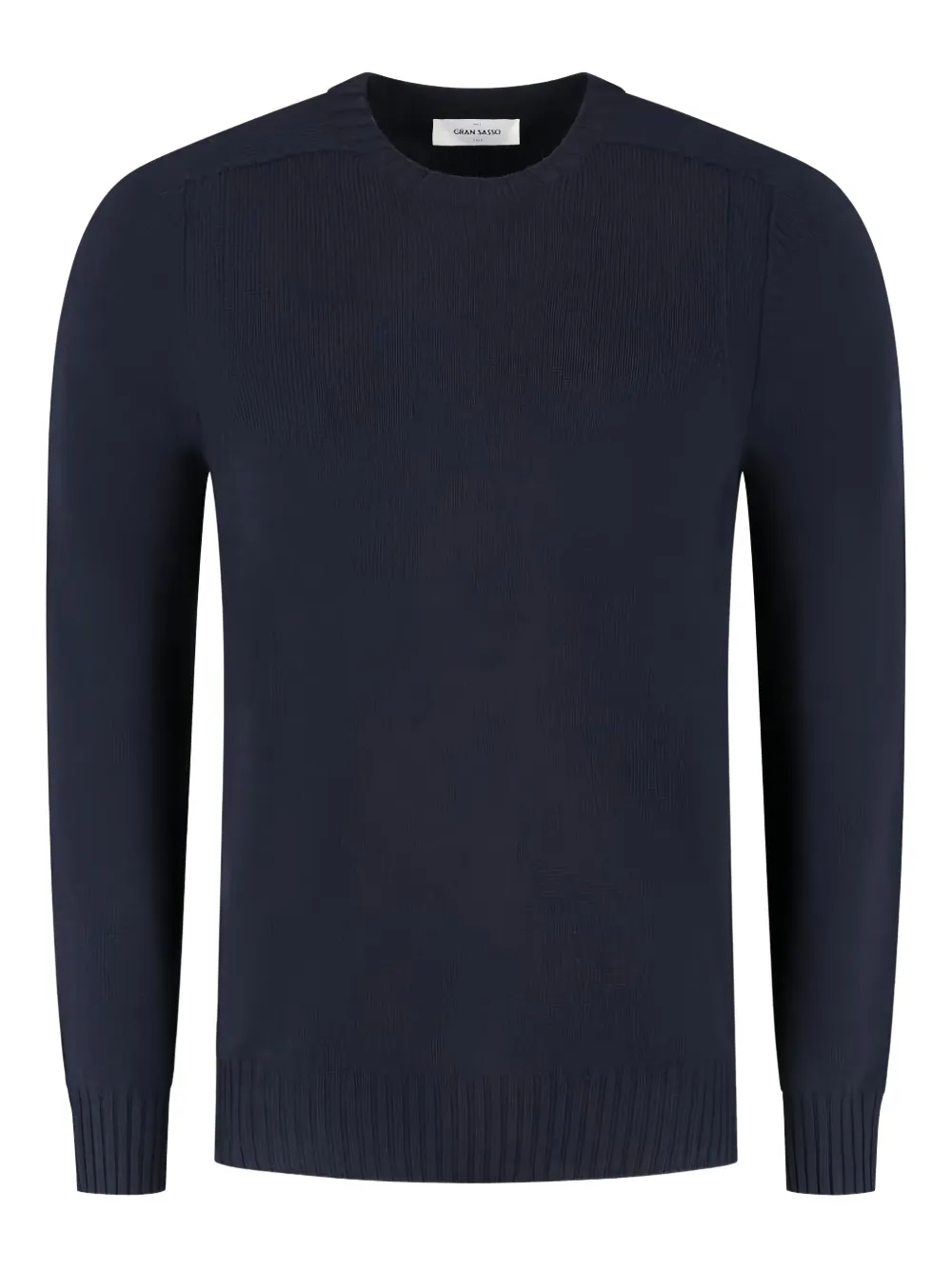 Рифленый свитер с круглым вырезом Gran Sasso, синий
Рифленый свитер с круглым вырезом Gran Sasso, синий