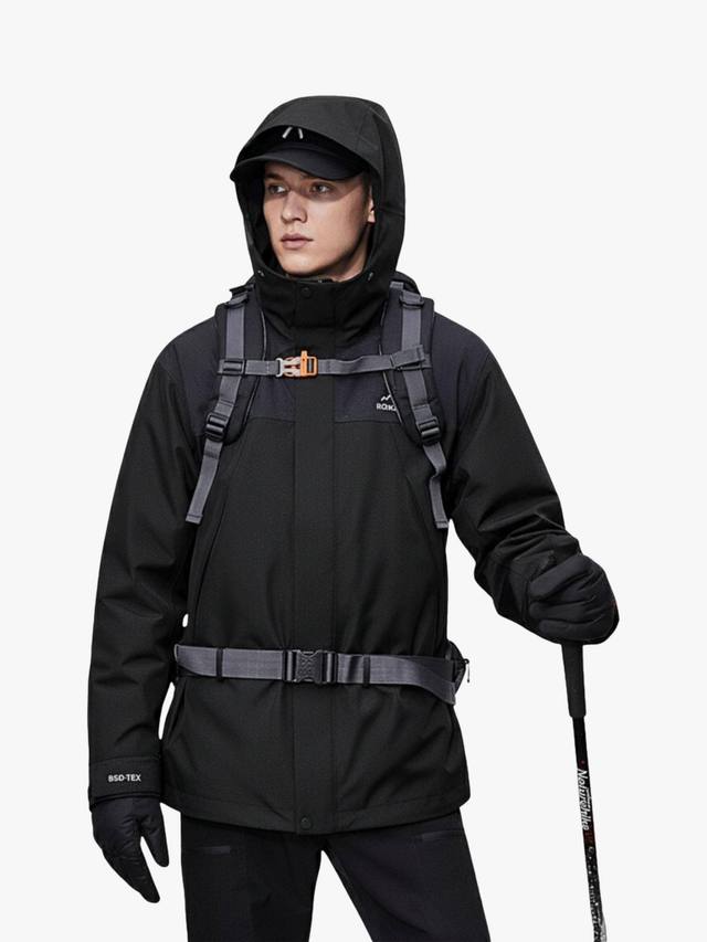 3 в 1 All Weather Plus Down куртка Bosideng, Black
3 в 1 All Weather Plus Down куртка Bosideng, Black