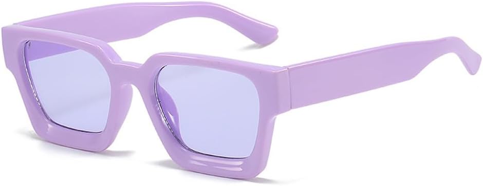 Модные квадратные солнцезащитные очки конфетных цветов для женщин, винтажные градиентные очки с защитой от УФ-излучения UV400, мужские солнцезащитные очки в стиле панк WNCKSQ, Purple Purple
Модные квадратные солнцезащитные очки конфетных цветов для женщин, винтажные градиентные очки с защитой от УФ-излучения UV400, мужские солнцезащитные очки в стиле панк WNCKSQ, Purple Purple
