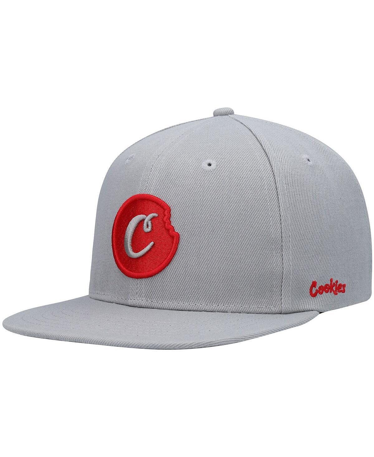 Мужская серая однотонная шляпа Snapback C-Bite Cookies
Мужская серая однотонная шляпа Snapback C-Bite Cookies