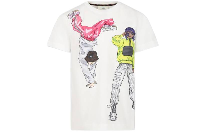 Детская футболка FENDI, белая
Детская футболка FENDI, белая