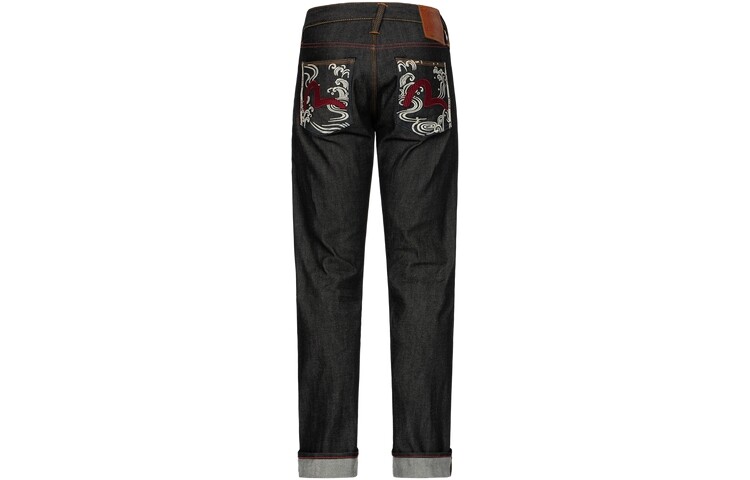 Джинсы мужские черные Evisu, черный
Джинсы мужские черные Evisu, черный