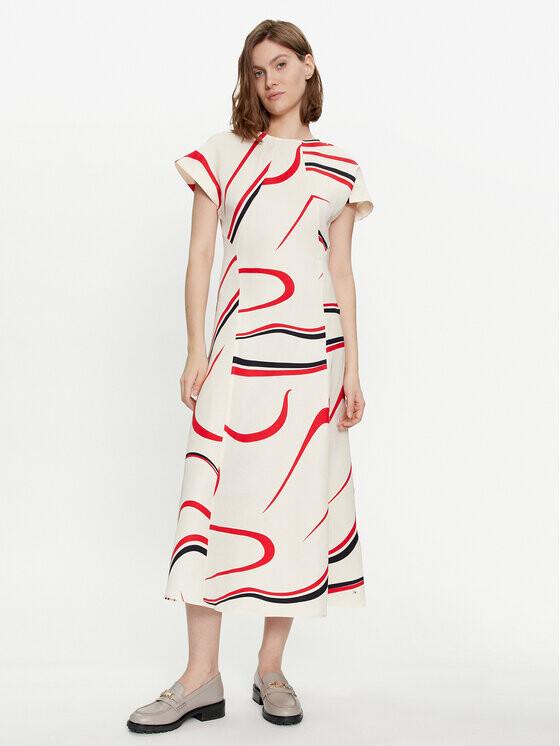 Платье на каждый день свободного кроя Tommy Hilfiger, бежевый
Платье на каждый день свободного кроя Tommy Hilfiger, бежевый