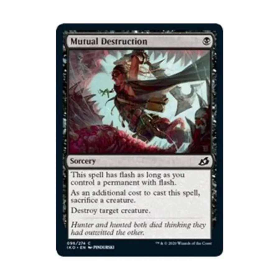 CCG Взаимное уничтожение (С), MTG - Ikoria - Lair of Behemoths
CCG Взаимное уничтожение (С), MTG - Ikoria - Lair of Behemoths