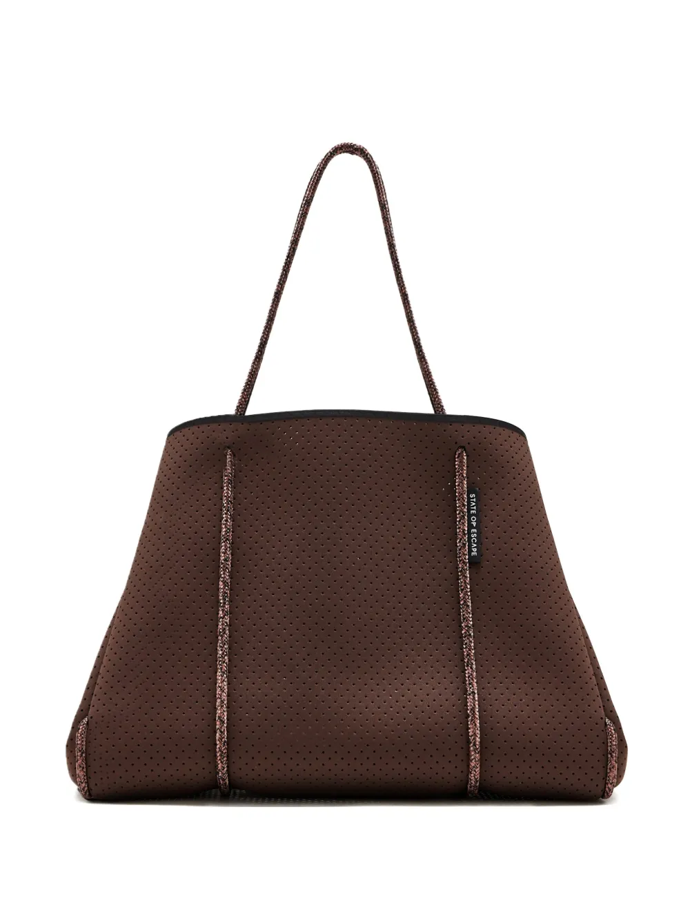 Перфорированная сумка-тоут Escape STATE OF ESCAPE, коричневый
Перфорированная сумка-тоут Escape STATE OF ESCAPE, коричневый