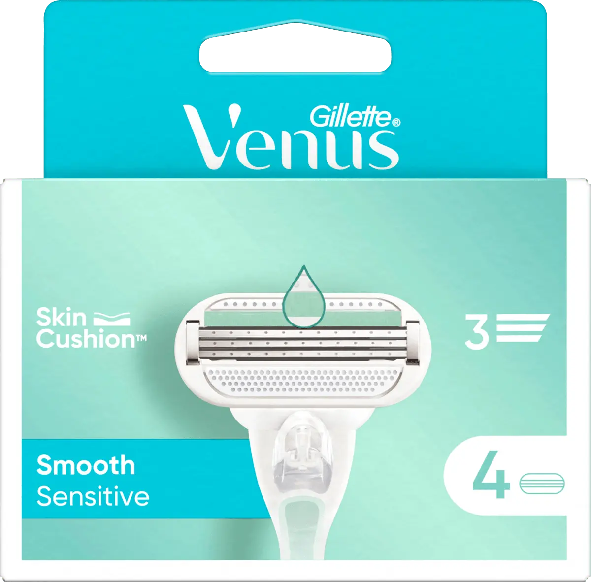 Лезвия для бритвы Smooth Sensitive 4 шт. Gillette
Лезвия для бритвы Smooth Sensitive 4 шт. Gillette