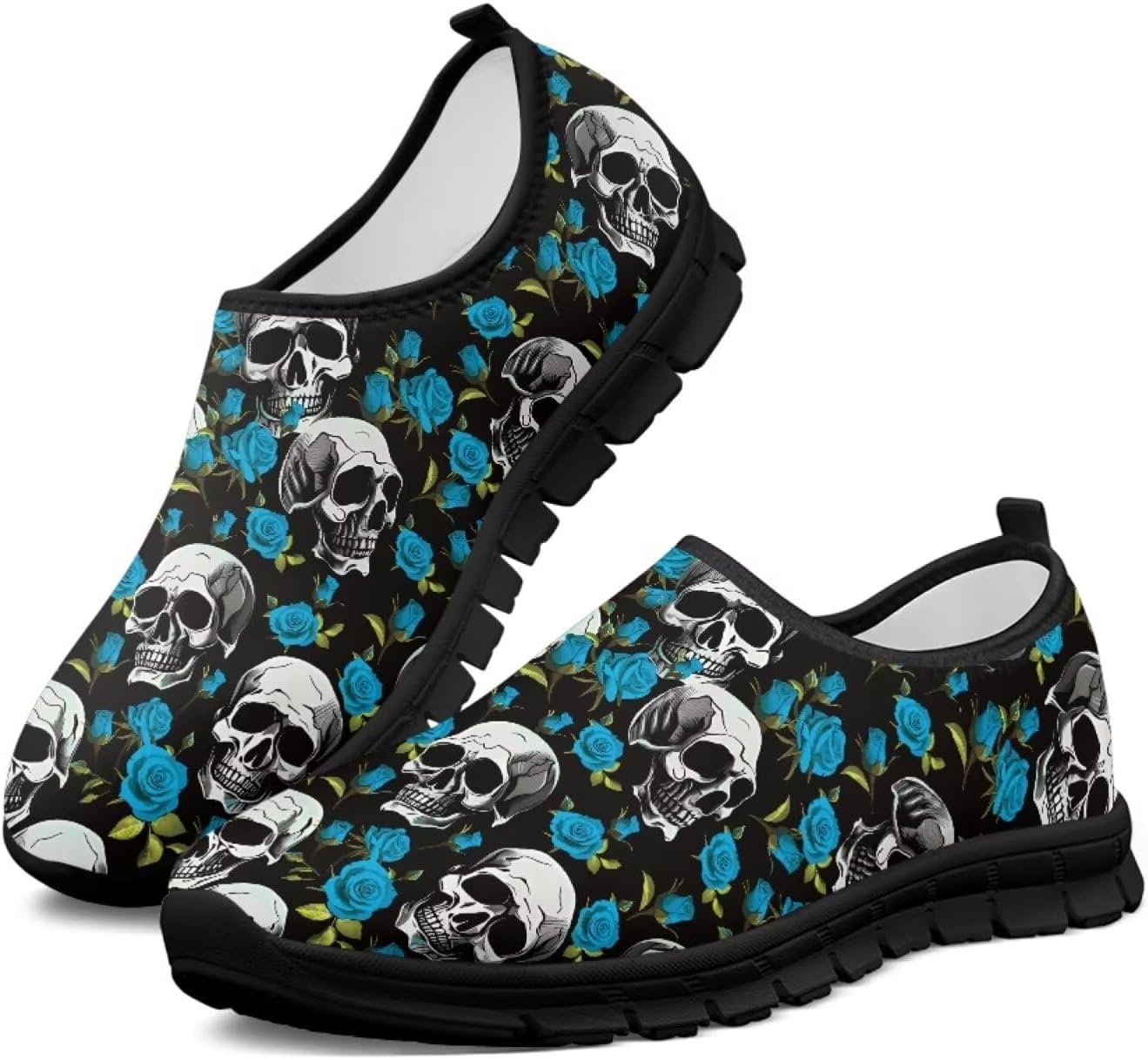 Мужские слипоны Howilath с рисунком черепа, повседневная обувь для дома, кроссовки для бега, обувь без шнурков с противоскользящей подошвой, синий
Мужские слипоны Howilath с рисунком черепа, повседневная обувь для дома, кроссовки для бега, обувь без шнурков с противоскользящей подошвой, синий