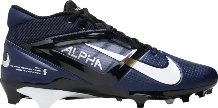 Кроссовки Alpha Menace 4 Pro 'Midnight Navy White', синий
Кроссовки Alpha Menace 4 Pro 'Midnight Navy White', синий