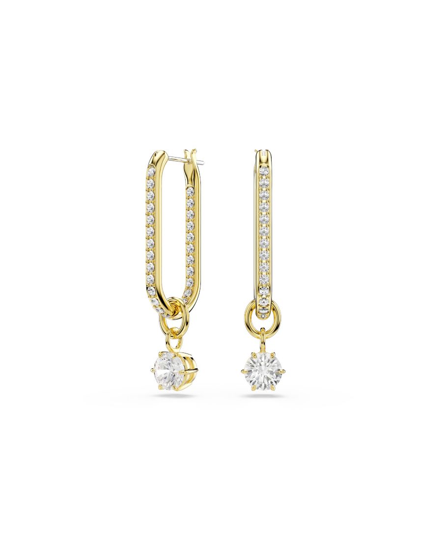 Серьги-подвески Constella с золотистым покрытием Swarovski, Gold
Серьги-подвески Constella с золотистым покрытием Swarovski, Gold