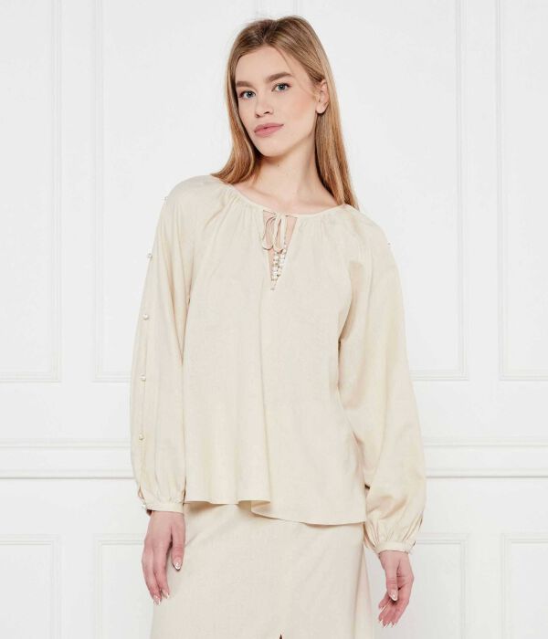 Льняная блузка Loose fit Twin-Set Underwear & Beachwear, желтый
Льняная блузка Loose fit Twin-Set Underwear & Beachwear, желтый