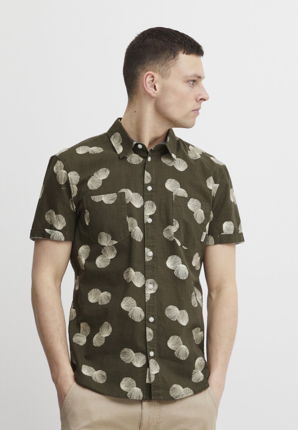 Рубашка Blend, оливково-зеленый 
Рубашка Blend, оливково-зеленый