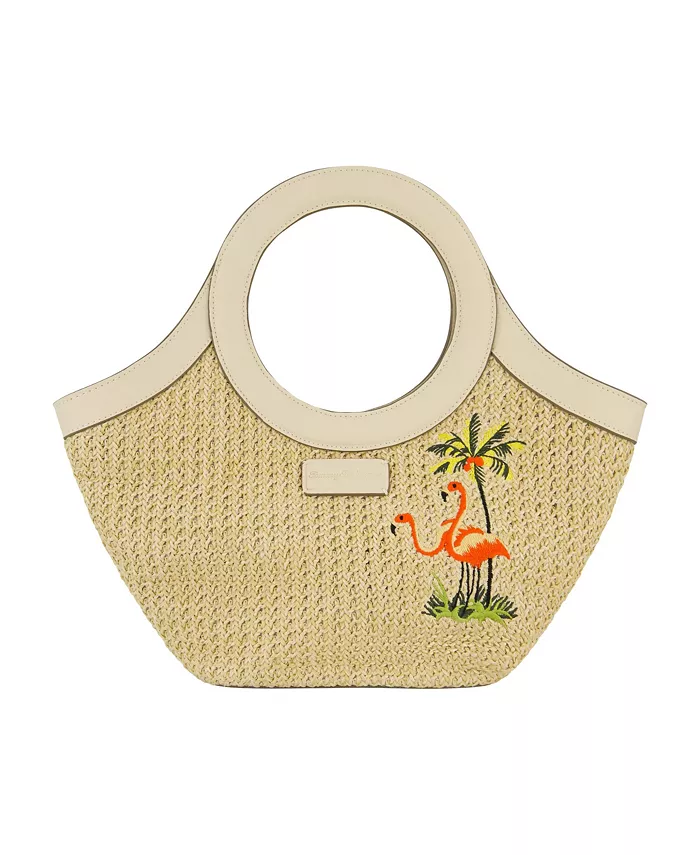 Сумка-шоппер с вышивкой Flamingo Tommy Bahama, коричневый/бежевый
Сумка-шоппер с вышивкой Flamingo Tommy Bahama, коричневый/бежевый
