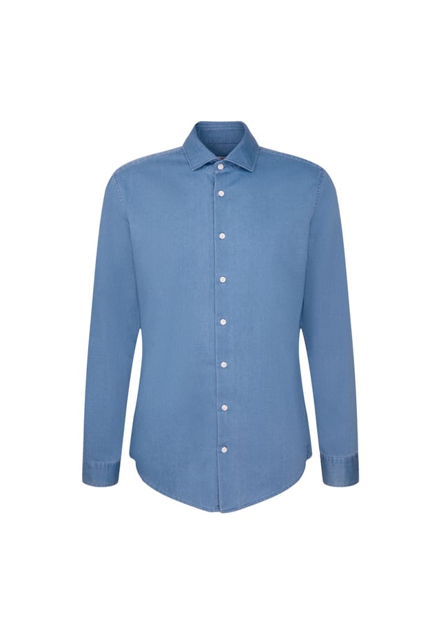 Джинсовая рубашка Seidensticker, синий
Джинсовая рубашка Seidensticker, синий