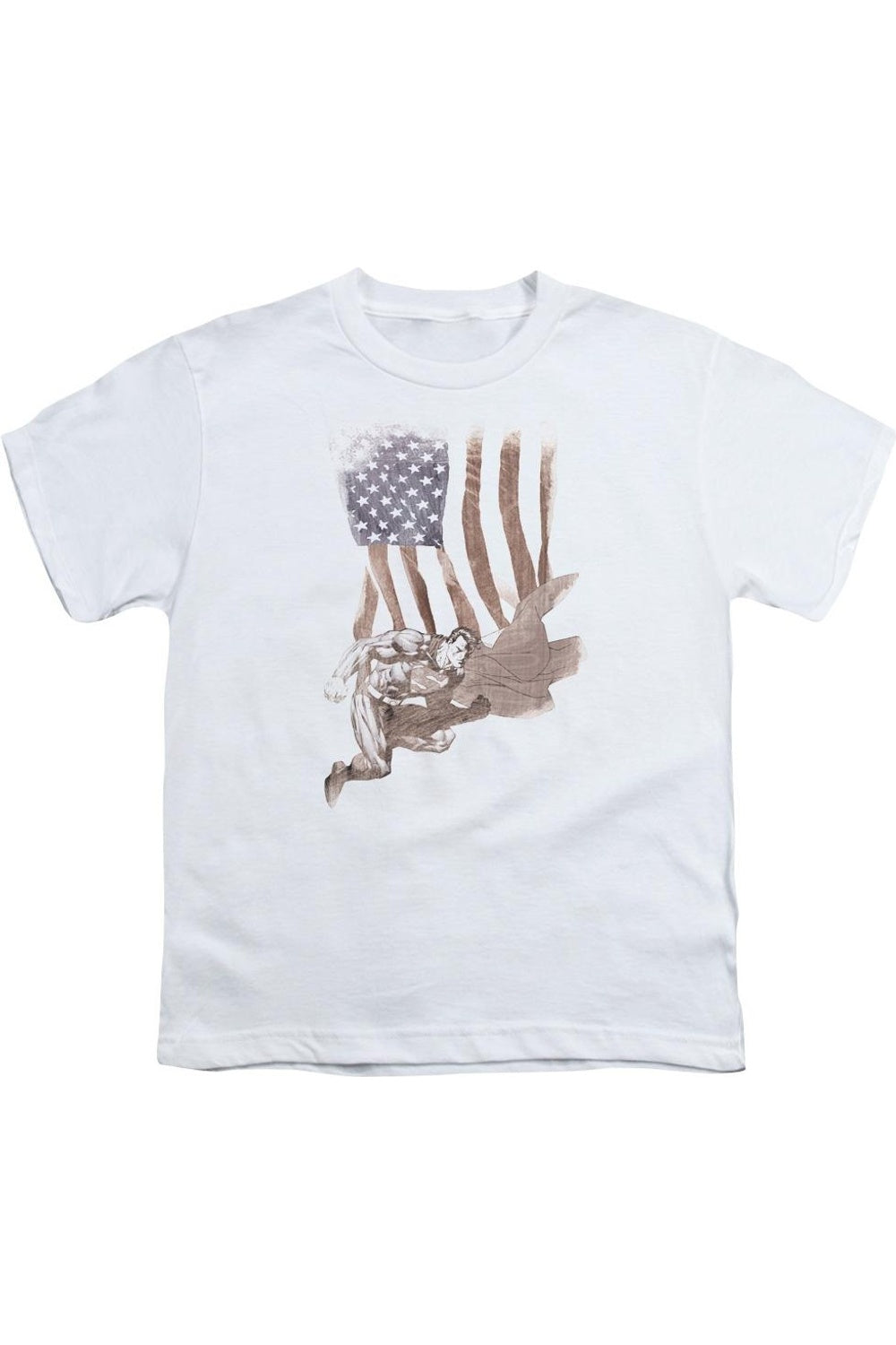 Футболка с коротким рукавом для детей "Superman Super American" Gildan, белый
Футболка с коротким рукавом для детей "Superman Super American" Gildan, белый