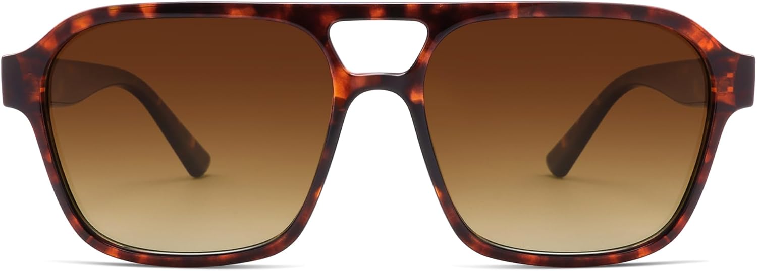 Ретро-модные квадратные поляризованные солнцезащитные очки-авиаторы для женщин и мужчин, классический винтаж 70-х годов, большие солнцезащитные очки AR82380 HERJOUR, Tortoise/Gradient Brown
Ретро-модные квадратные поляризованные солнцезащитные очки-авиаторы для женщин и мужчин, классический винтаж 70-х годов, большие солнцезащитные очки AR82380 HERJOUR, Tortoise/Gradient Brown