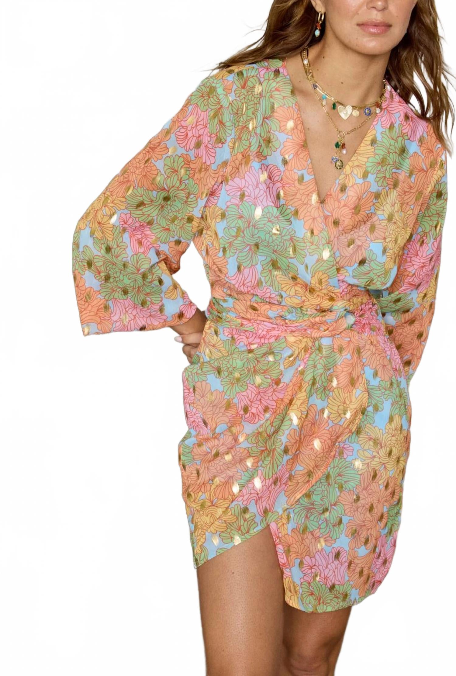 Never fully dressed Мини-платье «Вена» синего цвета
Never fully dressed Мини-платье «Вена» синего цвета