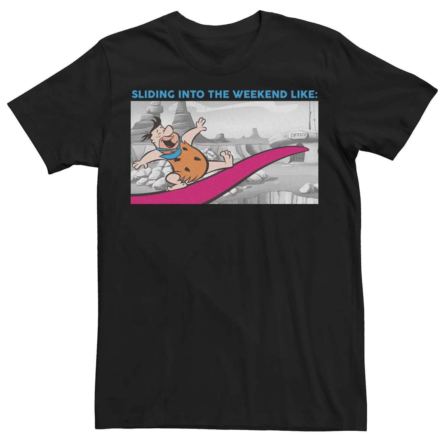 Мужская футболка The Flintstones, превращающаяся в футболку выходного дня Licensed Character
Мужская футболка The Flintstones, превращающаяся в футболку выходного дня Licensed Character