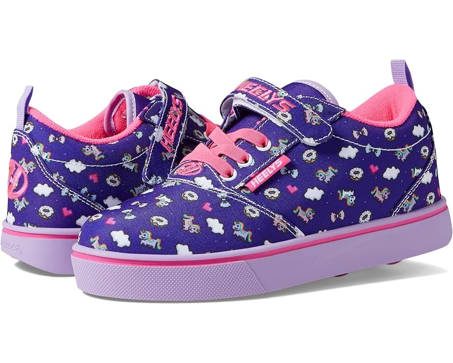 Кроссовки Heelys Pro 20 Prints X2, цвет Purple/Pink/Multi 
Кроссовки Heelys Pro 20 Prints X2, цвет Purple/Pink/Multi
