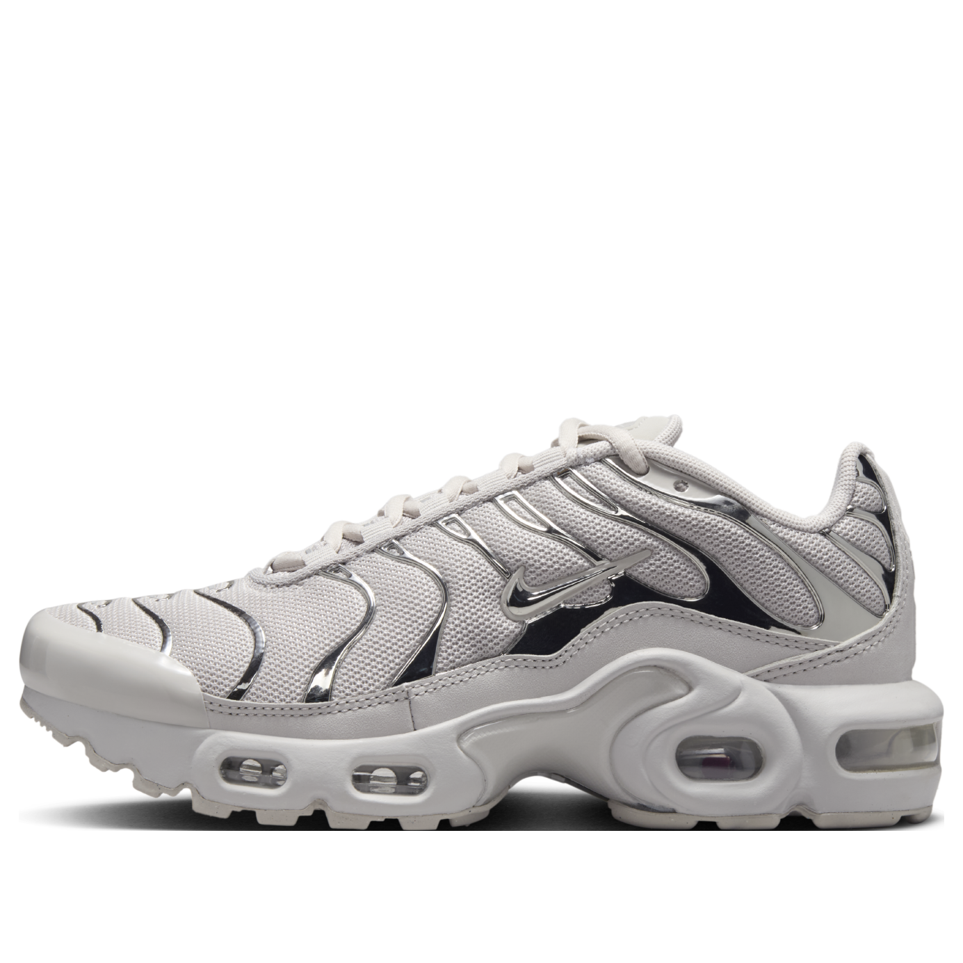 (GS) Nike Air Max Plus 'Light Iron Ore Gym Red Smoke Grey Metallic Silver'
(GS) Nike Air Max Plus 'Light Iron Ore Gym Red Smoke Grey Metallic Silver'