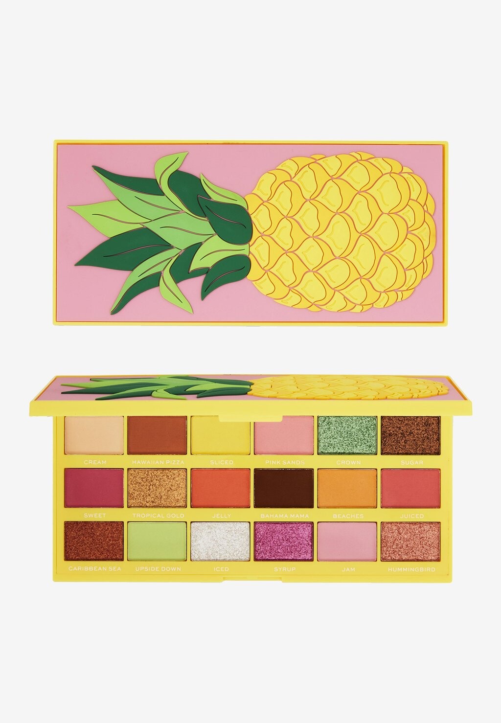 Палитра теней для век I HEART REVOLUTION TASTY PINEAPPLE PALETTE, цвет multi
Палитра теней для век I HEART REVOLUTION TASTY PINEAPPLE PALETTE, цвет multi