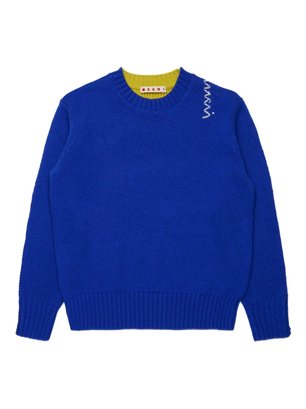 Джемпер в двух тонах Marni Kids, синий
Джемпер в двух тонах Marni Kids, синий