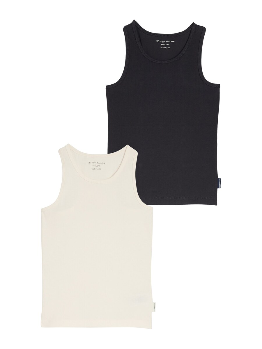 Топ TOM TAILOR, Black/Wool White
Топ TOM TAILOR, Black/Wool White