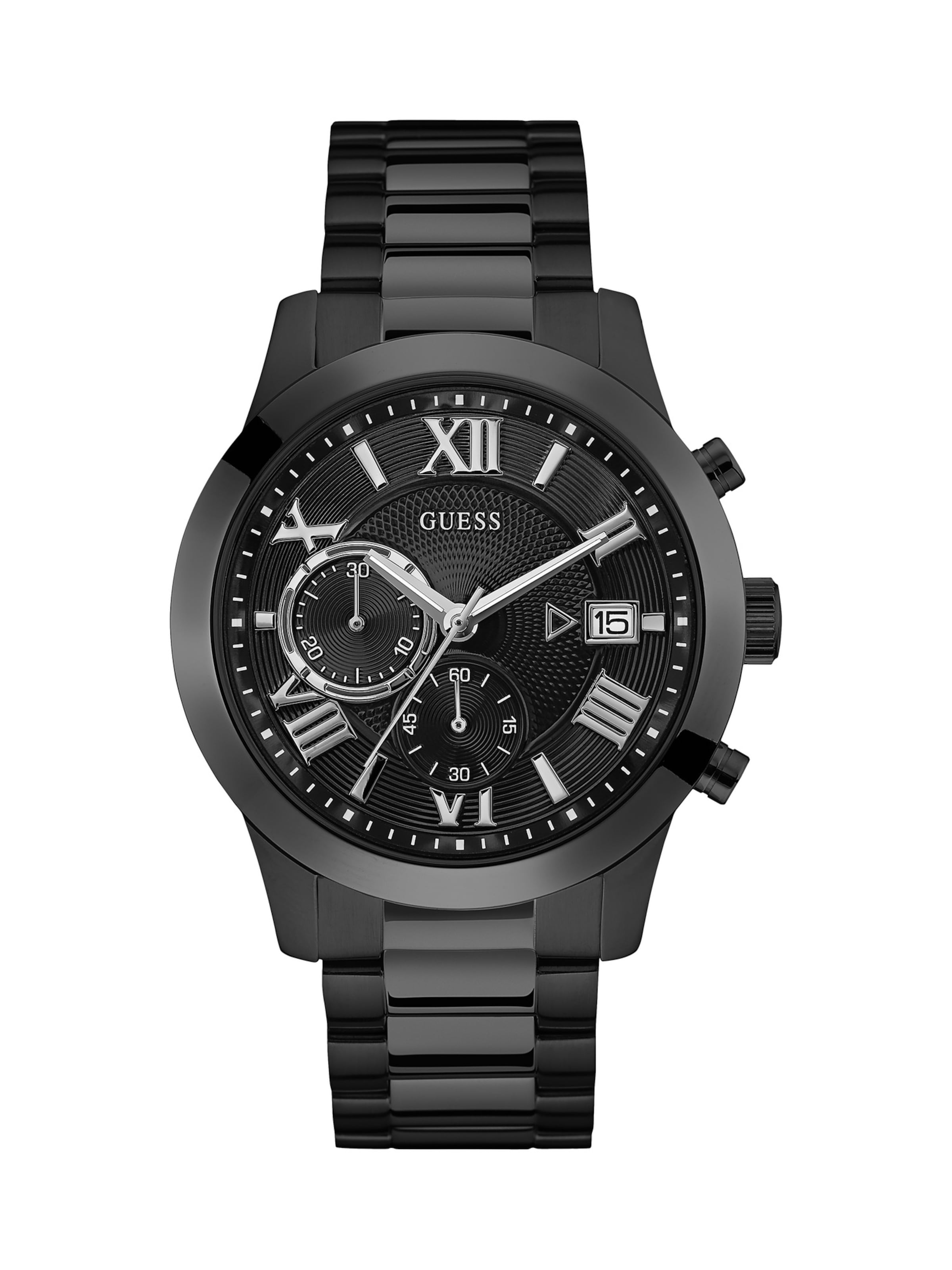 GUESS Часы Analog 'Atlas' в черном цвете
GUESS Часы Analog 'Atlas' в черном цвете