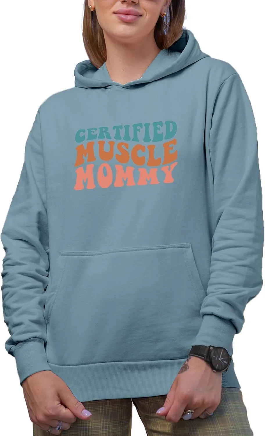 Толстовка с капюшоном Certified Muscle Mommy Make Your Mark Design
Толстовка с капюшоном Certified Muscle Mommy Make Your Mark Design